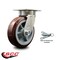 Service Caster 6 Inch Kingpinless Poly on Polyolefin Wheel Swivel Caster with Swivel Lock SCC SCC-KP30S620-PPUR-BSL - alternate 5